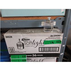 5 Cases of Sterno Soft Light Candles