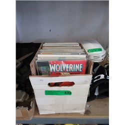 Box of Assorted Comic Books