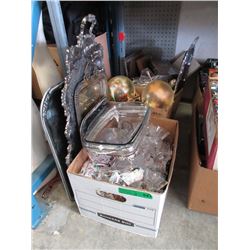 Crystal Glassware & Other Household Goods