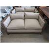 New Wood Framed Upholstered Loveseat