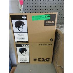 2 New TSG Helmets - Size S/M