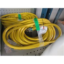 New 50 Foot Heavy Duty Multi Outlet Extension Cord