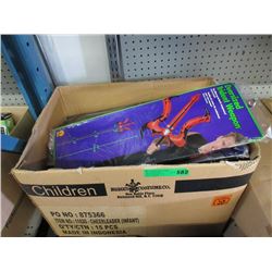 Large Case of New Halloween Costume Accessories