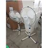 Image 1 : 2 Natridy Adjustable Height Floor Fans