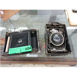2 Vintage Kodak Cameras