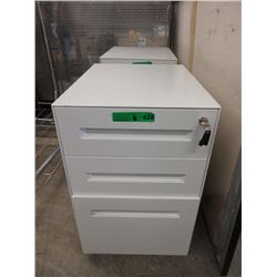New Lockable Rolling File Cabinet with Key