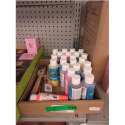 New Acrylic Paints & Paint Brushes