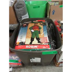 Tote of Children's' Assorted New Halloween Costumes