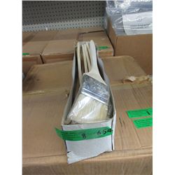 8 Dozen New Long Handled 2-1/2" Angle Brushes