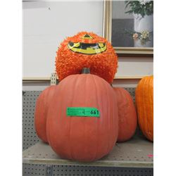 4 Imitation Pumpkin Decorations