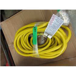 New 50 Foot Heavy Duty Multi Outlet Extension Cord