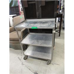 Rolling Stainless Steel Kitchen Cart