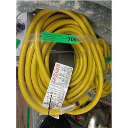 New 50 Foot Heavy Duty Multi Outlet Extension Cord