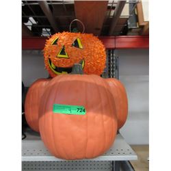 4 Imitation Halloween Pumpkins