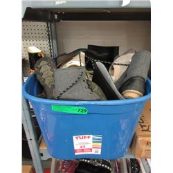 Tote of Assorted Footwear