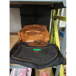 Shipping Box & 2 Suitcases