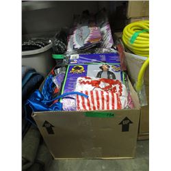 Box of New Halloween Costumes & Accessories