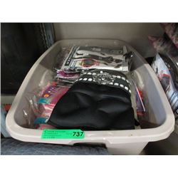 Large Tote of New Halloween Costume Accessories