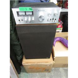 Kenwood Amplifier & 2 JBL Speakers