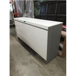 New White Lacquer Sideboard with Soft Close Doors