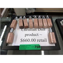 New Christian Dior Cosmetics - Retail Value $660