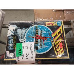 Collection of 20 Flash Comic Books