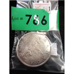 1963 Canadian Silver Dollar Coin - .800 Silver