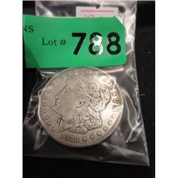 1921 USA  Morgan Silver Dollar Coin - .900 Silver