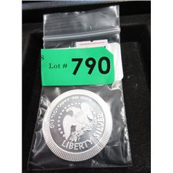 1 Troy Ounce .999 Fine Silver Round