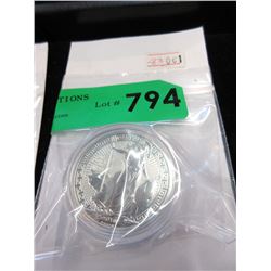 1 Ounce .999 Fine Silver "Britannia" Coin