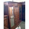 Image 1 : An Arts and Crafts oak Beaconsfield wardrobe...