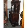 Image 1 : A 19th century carved oak side cabinet H 185cms W 122cms...