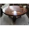 Image 1 : A Victorian style mahogany circular breakfast table, H 74.5cms Dia 151.5cms...
