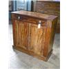 Image 1 : A Victorian mahogany chiffonier fitted drawer and cupboard, H 88cms W 89cms...