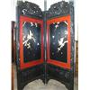 Image 1 : A Japanese Shibayama two-fold screen, H 182cms W 73.5cms (each panel)...
