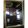 Image 1 : A gilt-framed overmantel mirror, H 138cms W 109cms...