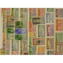 Two stock books of British Colonies and a quantity of covers....