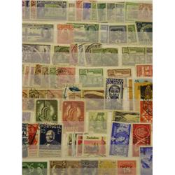 Album leaves of South Africa, African Colonies and a stock book of British Colonies....