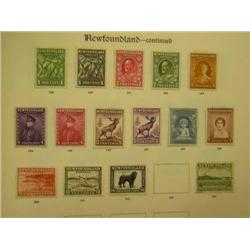 A British Empire stamp collection (M-Z) in New Imperial Stamp Album Vol. II....