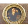 Image 1 : 19th Century English School - portrait of a toper - oil on board, tondo, Dia 8cm...