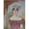 Image 1 : 19th Century English School - a miniature portrait of a lady, watercolour, 12cms x 9cms...