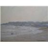 Image 1 : Ralph Bullock - coastal scene - oil on board, signed, and companion piece, a pair; and two miniat...