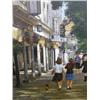 Image 1 : Shirley A. Webb - The Pantiles, Tunbridge Wells - oil on canvas, signed, and two other pictures,...