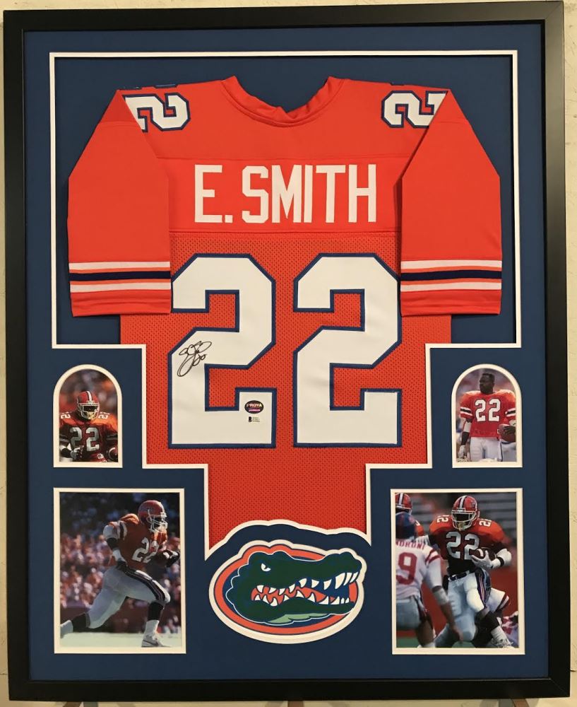 emmitt smith framed jersey