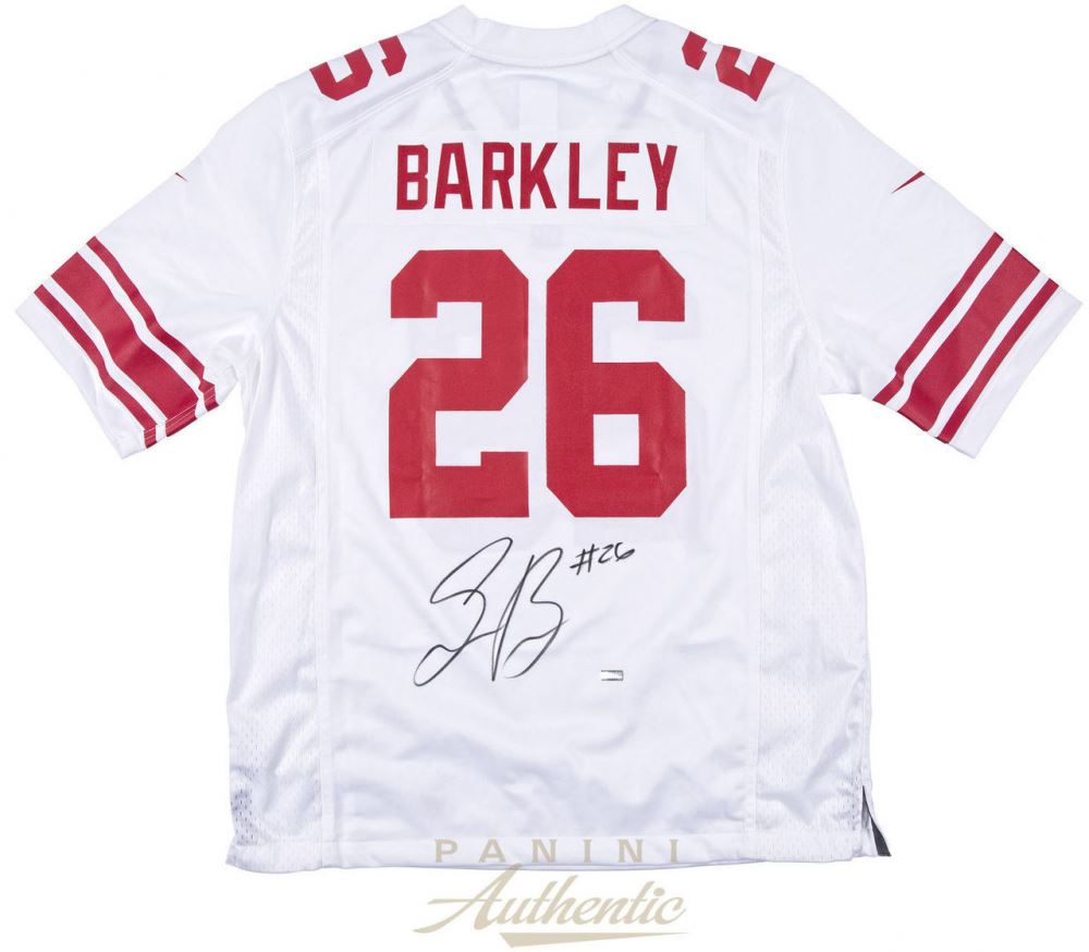 saquon barkley authentic jersey