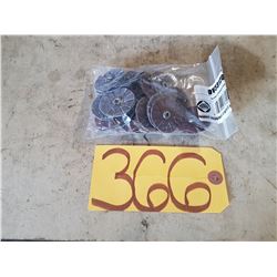 Bag (25) of Overlap Slotted Disc 1"1/2 Gr.120