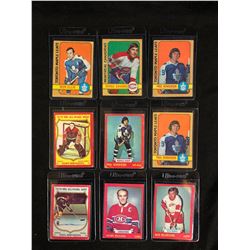 HOCKEY CARD LOT (HENDERSON, SAVARD, ELLIS...)
