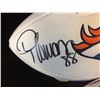 Image 2 : Demaryius Thomas Signed Broncos Logo Football (JSA COA)