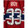 Image 1 : PATRICK ROY SIGNED CANADIENS HOCKEY JERSEY W/ AJ SPORTSWORLD COA