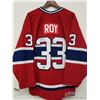 Image 2 : PATRICK ROY SIGNED CANADIENS HOCKEY JERSEY W/ AJ SPORTSWORLD COA